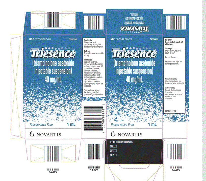 Triesence 40mg/ml 1x 1ml vial (US)
